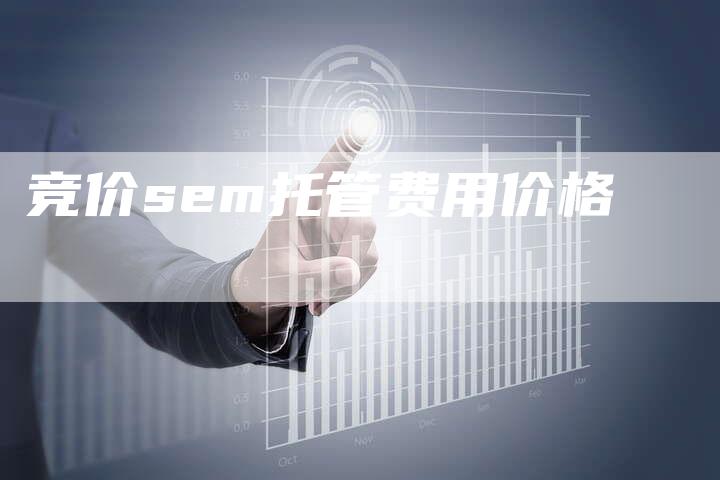 竞价sem托管费用价格