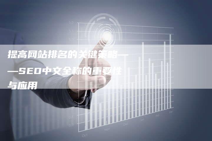 提高网站排名的关键策略——SEO中文全称的重要性与应用