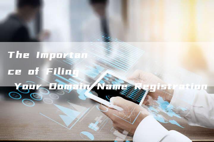 The Importance of Filing Your Domain Name Registration Number (DNRN)