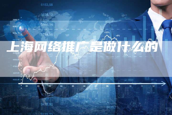 上海网络推广是做什么的