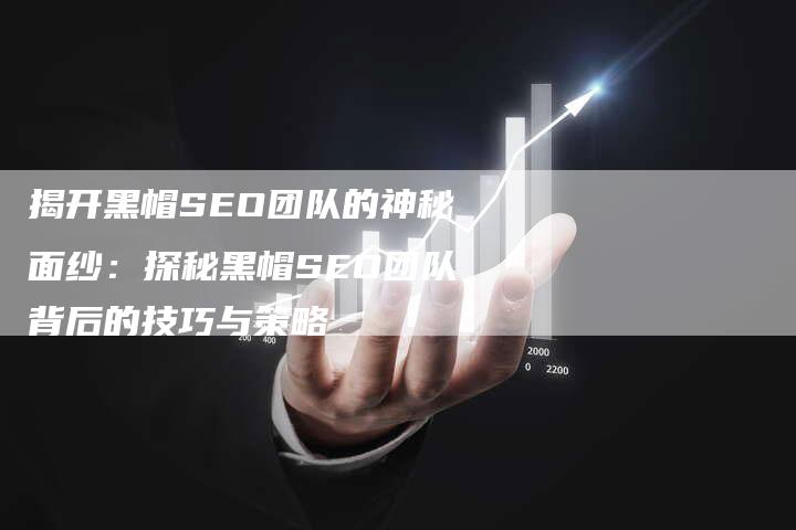 揭开黑帽SEO团队的神秘面纱：探秘黑帽SEO团队背后的技巧与策略